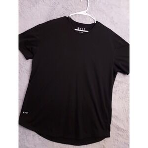 Bylt Shirt Mens Extra Large Bylt Blend Performance Drop Cut Black Casual Gym XL